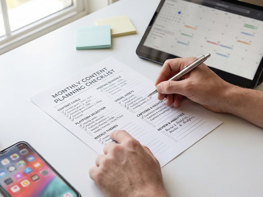 Dental Monthly Content Marketing Checklist