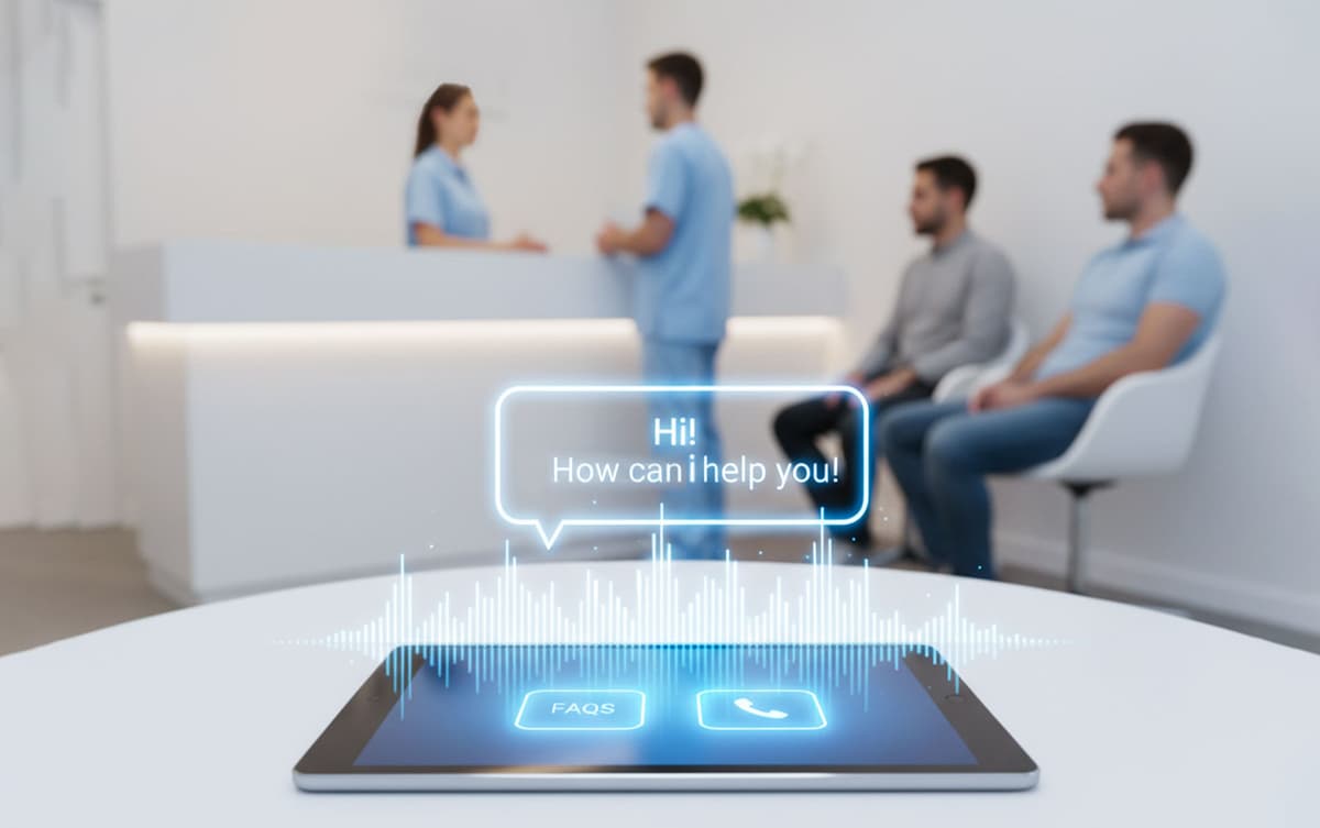 AI Receptionist Interface